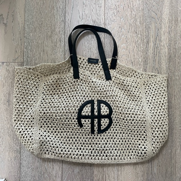 ANINE BING Large Rio Tote - Natural - Picture 5 of 7